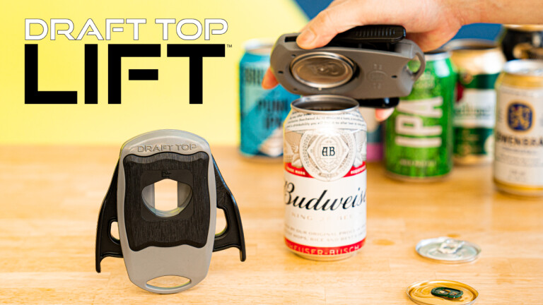 Draft Top LIFT｜蓋が落ちない缶オープナー！海外ビールを最高に