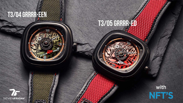 新品・未開封品　DA-95 グランドダイオン　★手渡しも可能 10本限定！>：SEVENFRIDAY新作タイガーモデルウォッチ！(By
