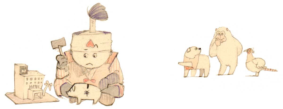 困っている桃太郎16世