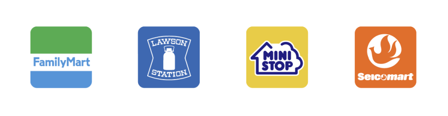 コンビニエンスストア各種